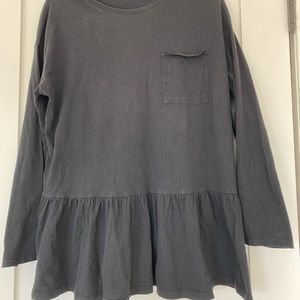 ZARA Trafaluc long sleeves top with small pocket